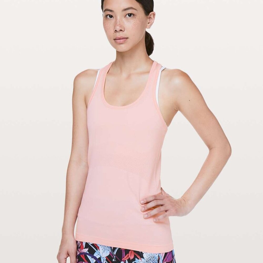 Lululemon Women's Swiftly Tech Racerback Tank Top - Pale Light Pink